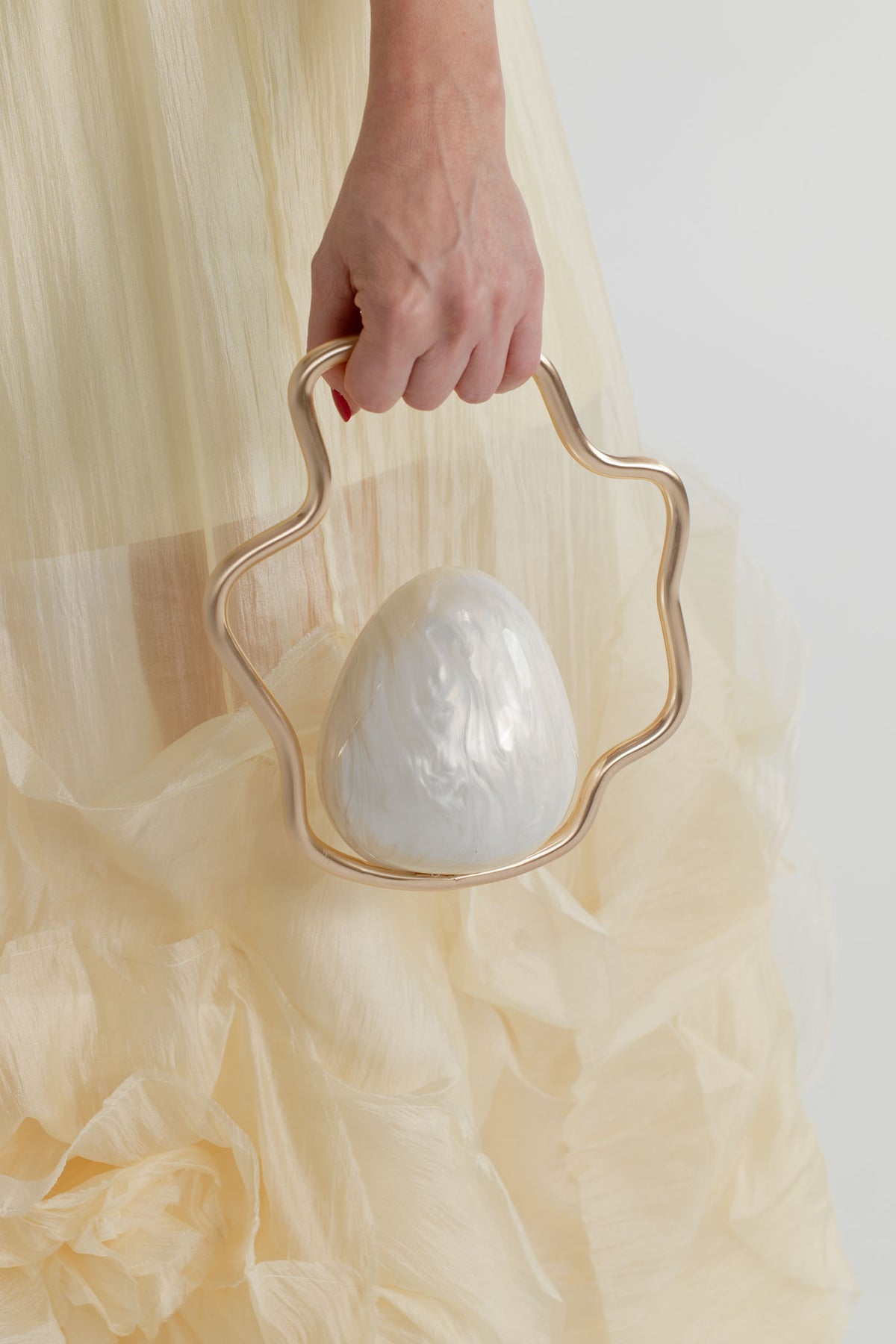 Verano Hill Ondine Pearlescent Bag - Pearl