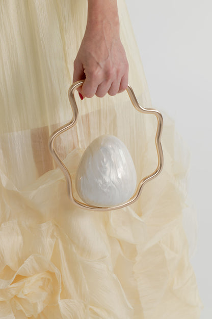 Verano Hill Ondine Pearlescent Bag - Pearl